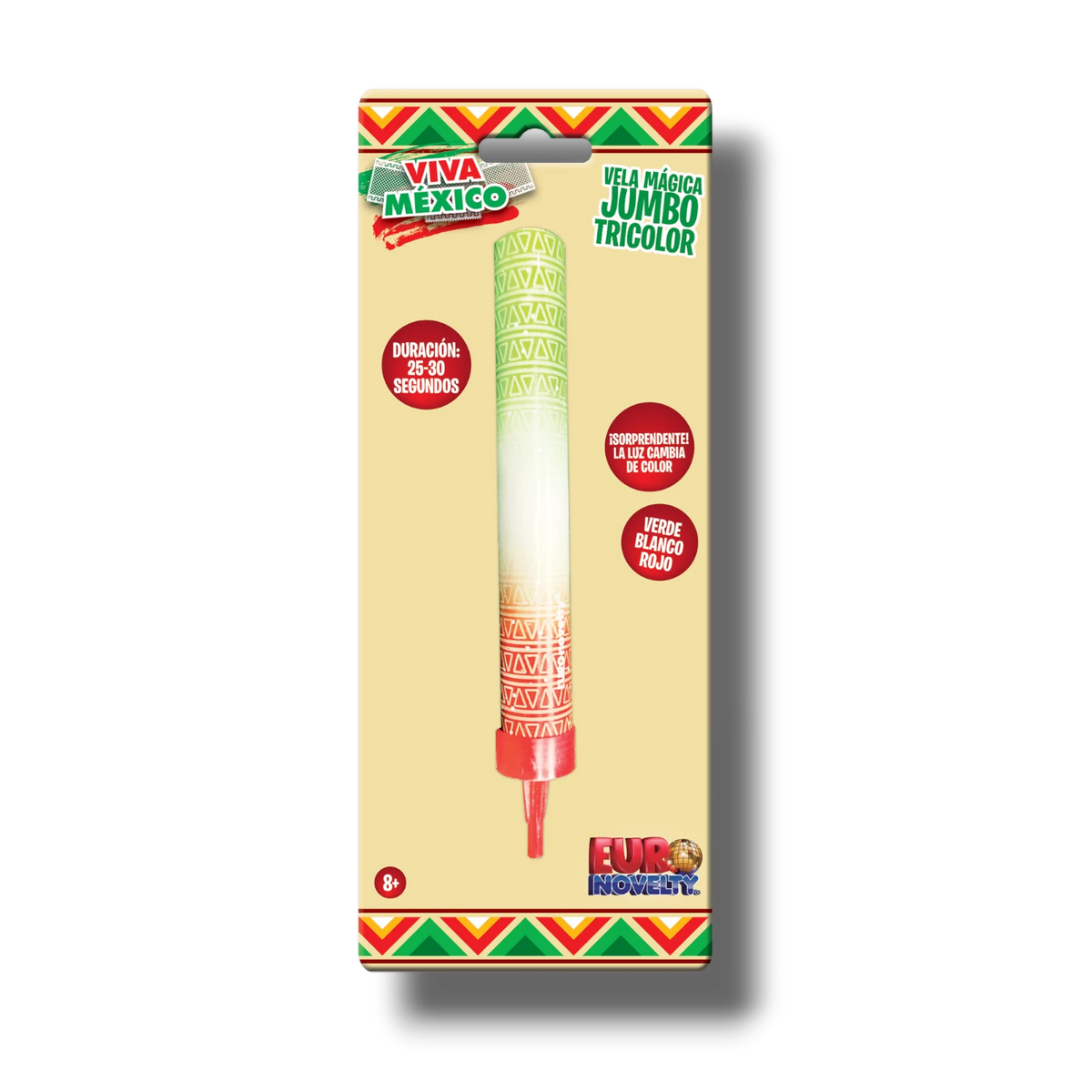 Vela Magica Jumbo Tricolor C/1