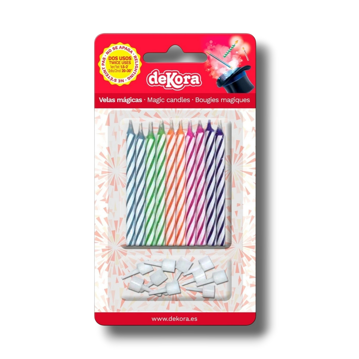 Vela Magica Multicolor C/10