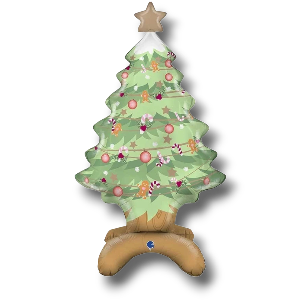 Globo 31" Arbol De Navidad C/1