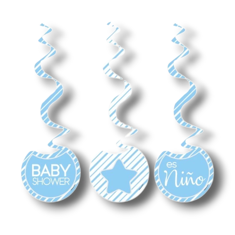 Spiral Ornament It's a Boy C/1