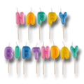 Happy Birthday Candle Colors C/13