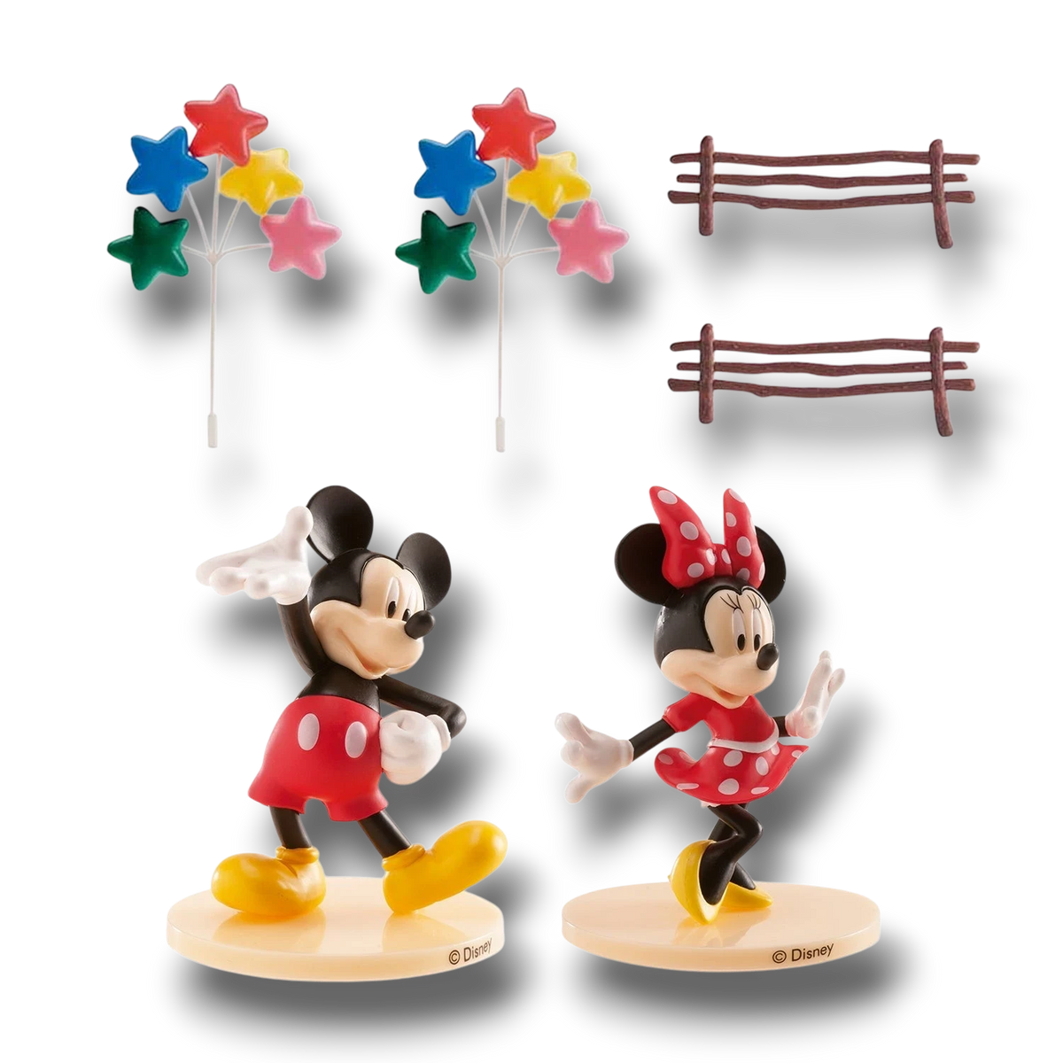 Kit Mickey & Minnie PVC C/1