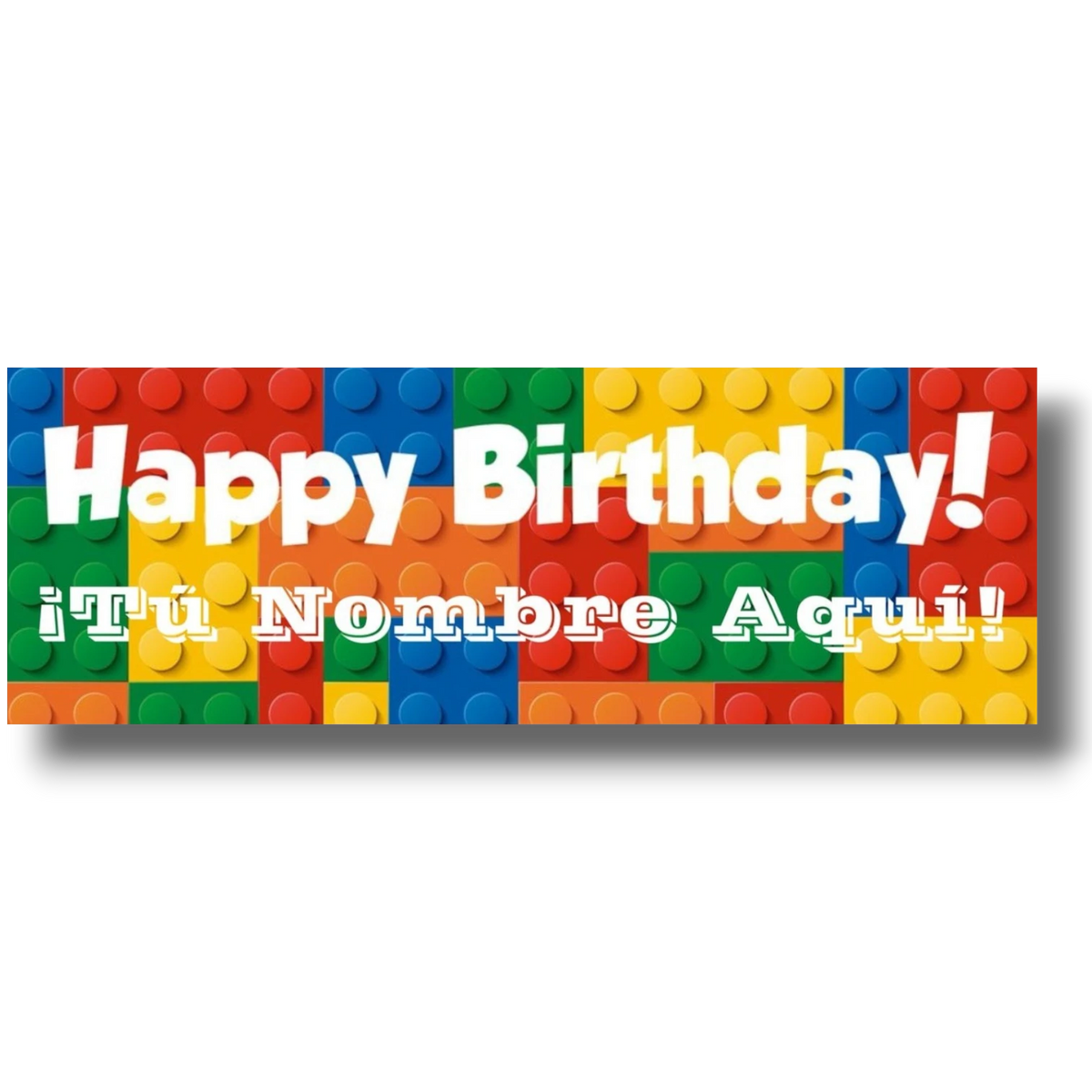 Banner HBD Bloques Personalizable