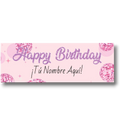 Banner Disco Birthday Personalizable