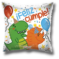 18" Happy Birthday Dinosaur Balloon (1 per balloon)