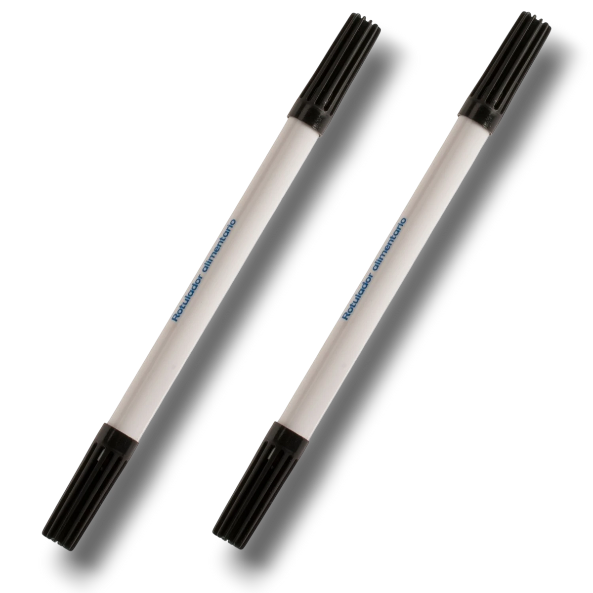 Marcador Comestible Para Pastel Doble Punta Negro C/2