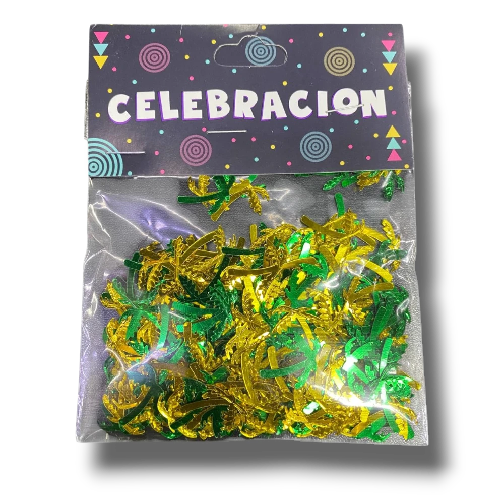 Confetti Metalico Palmera C/1