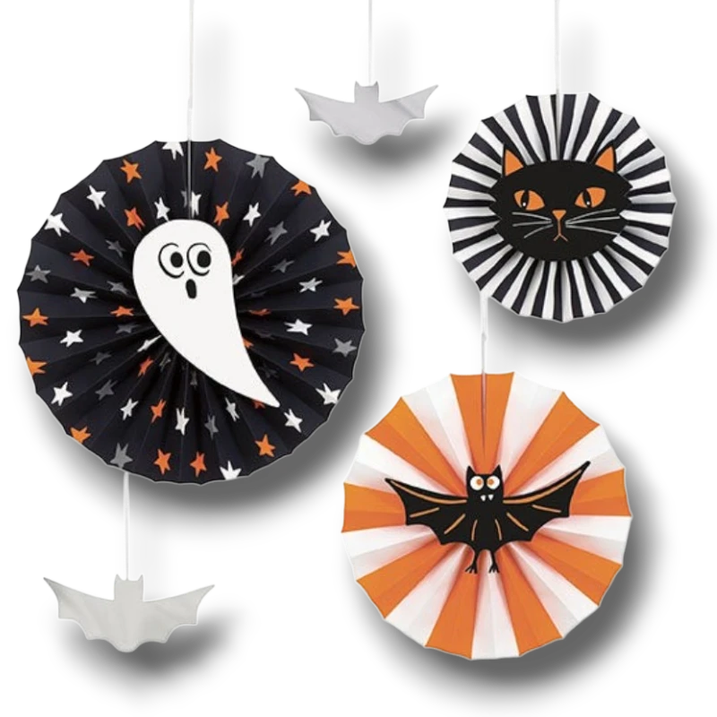 Hanging Decorations Bats &amp; Boos Halloween C/1