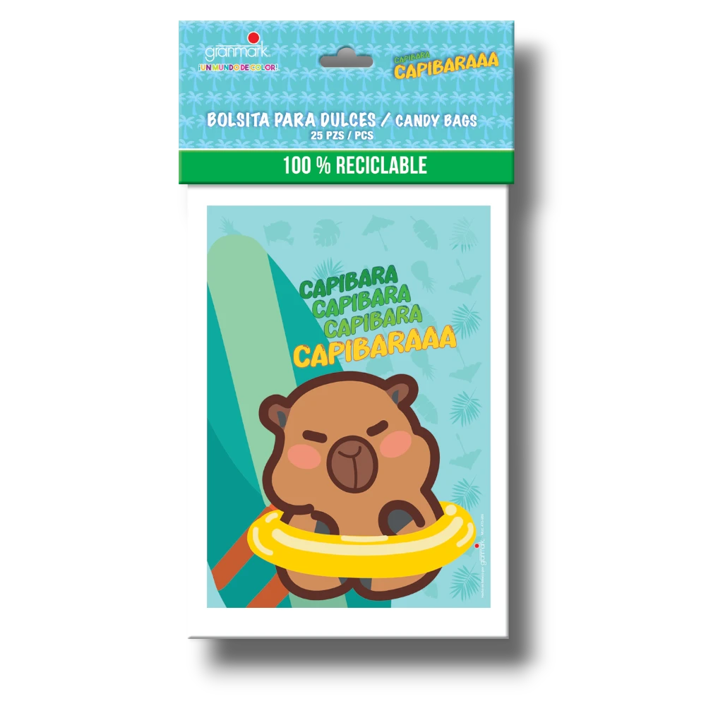Capybara Summer Candy Bags (25 count)