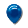 Bolsa De Globos Chrome 9" Azul C/50