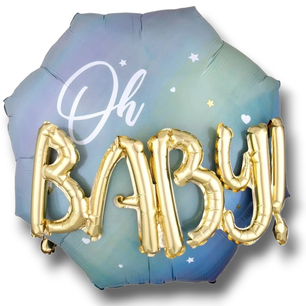 Globo 36" Oh Baby Blue C/1