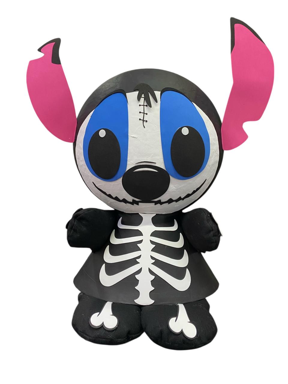Piñata Bolita Alien Azul Esqueleto C/1
