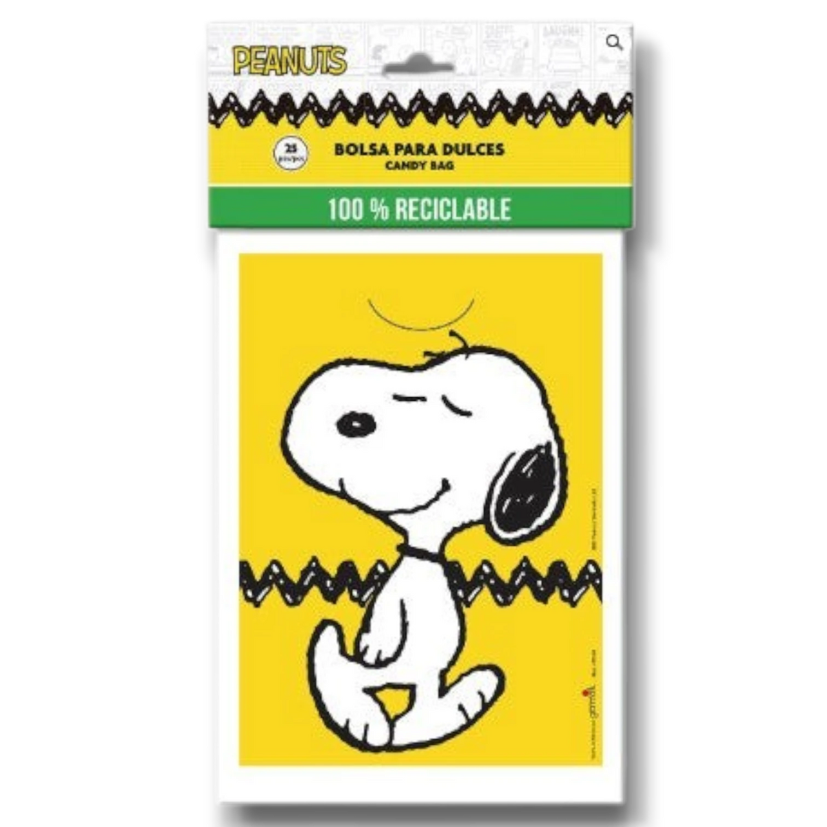 Bolsa Dulcera Snoopy C/25