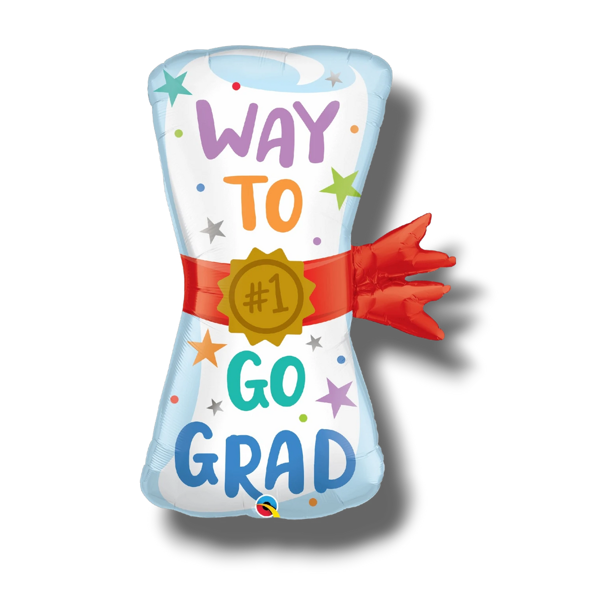 Way to Go Balloon Grad Diploma C/1