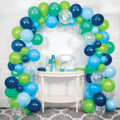 Balloon Garland Blue Green C/1
