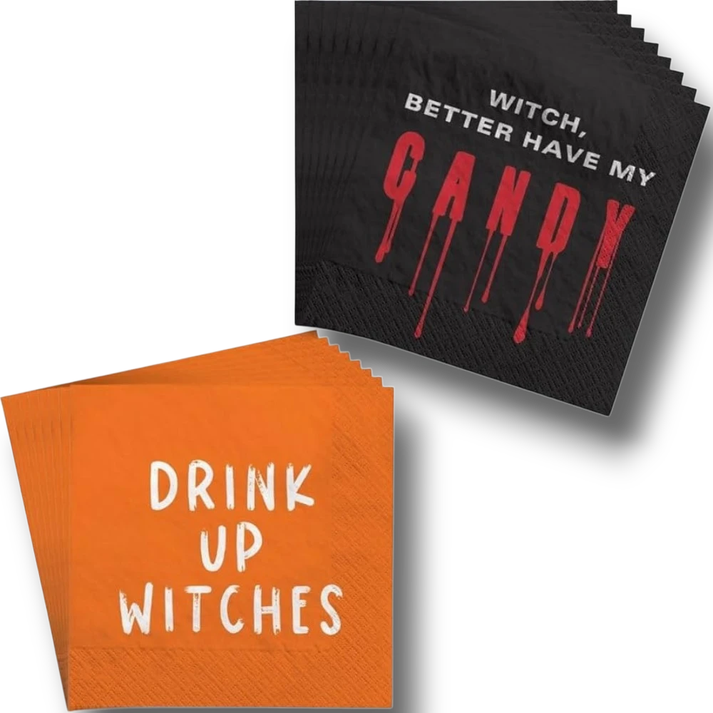 CH MultiPack Halloween Napkin C/16