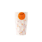 Glass 8oz Trick Or Treat Party Cups C/8
