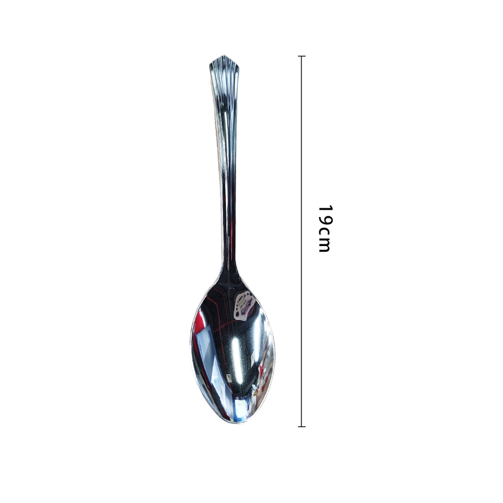 Cucharas Reutilizables Plata C/50