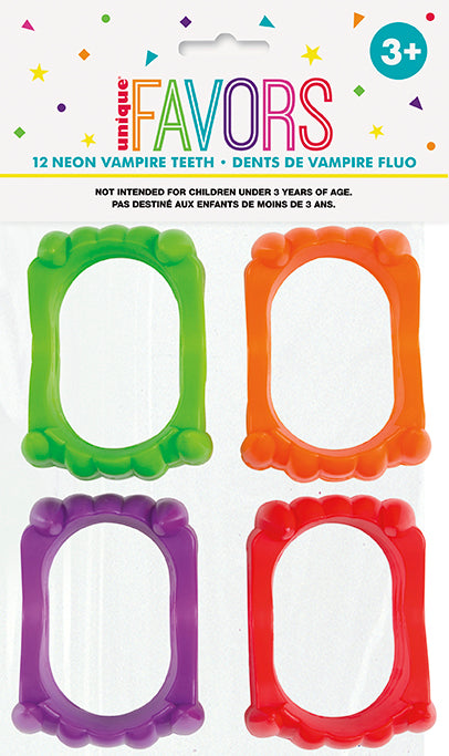 Neon Vampire Teeth C/12