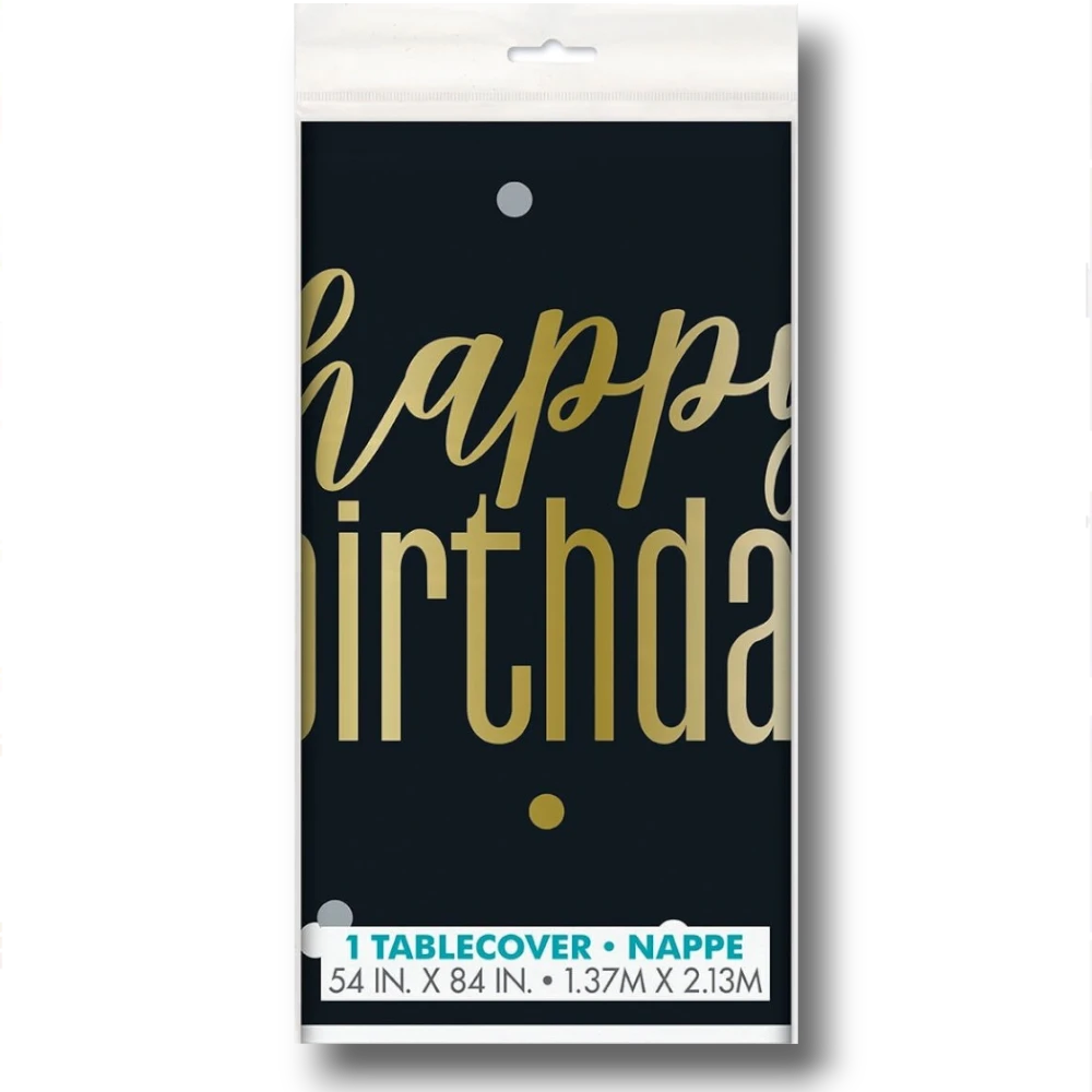 Mantel Metallic Happy Birthday C/1