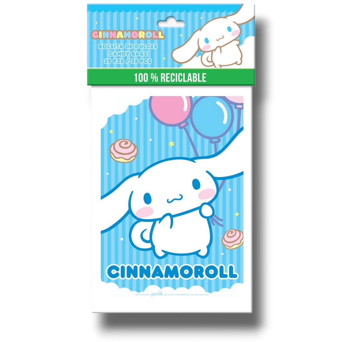 Bolsa Para Dulces Cinnamoroll C/25