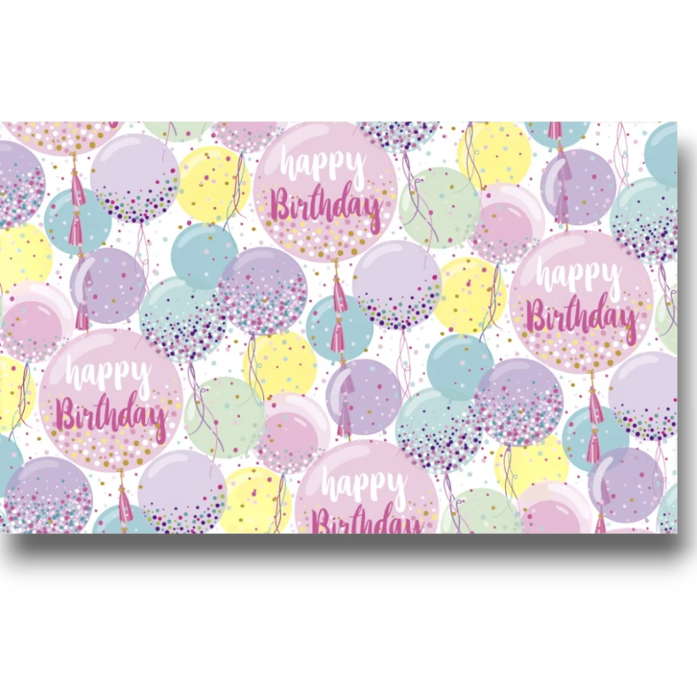 Papel Envoltura Sweet Balloons C/1