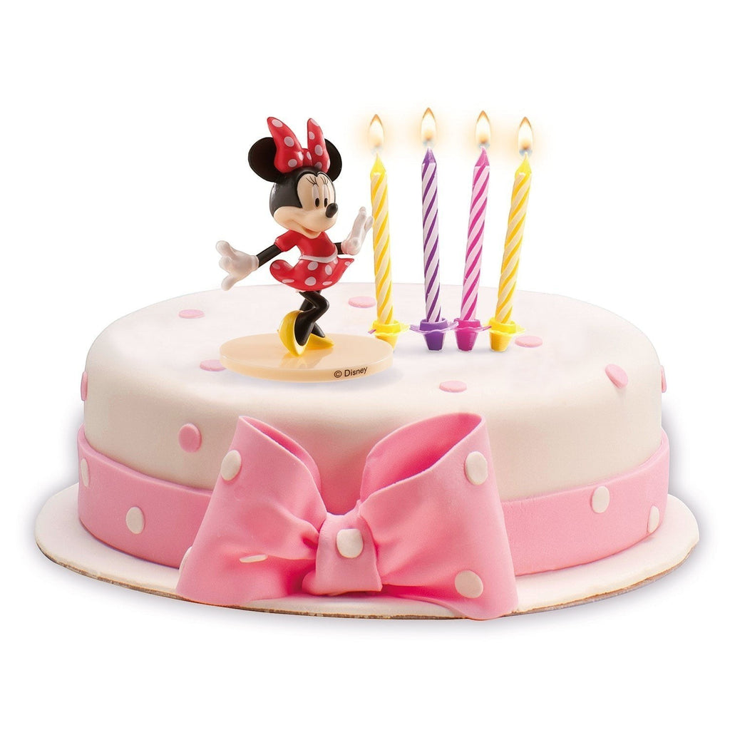 Minnie Mouse Figure Candle Kit C/10