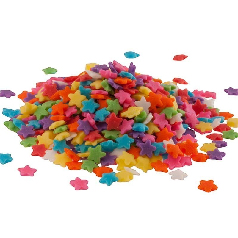 Confeti Azúcar Estrellas 100g