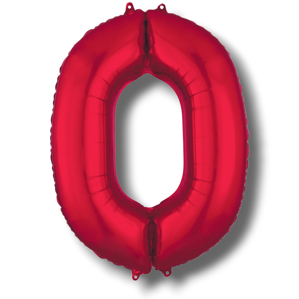 Globo 36" Numero 0 Rojo C/1