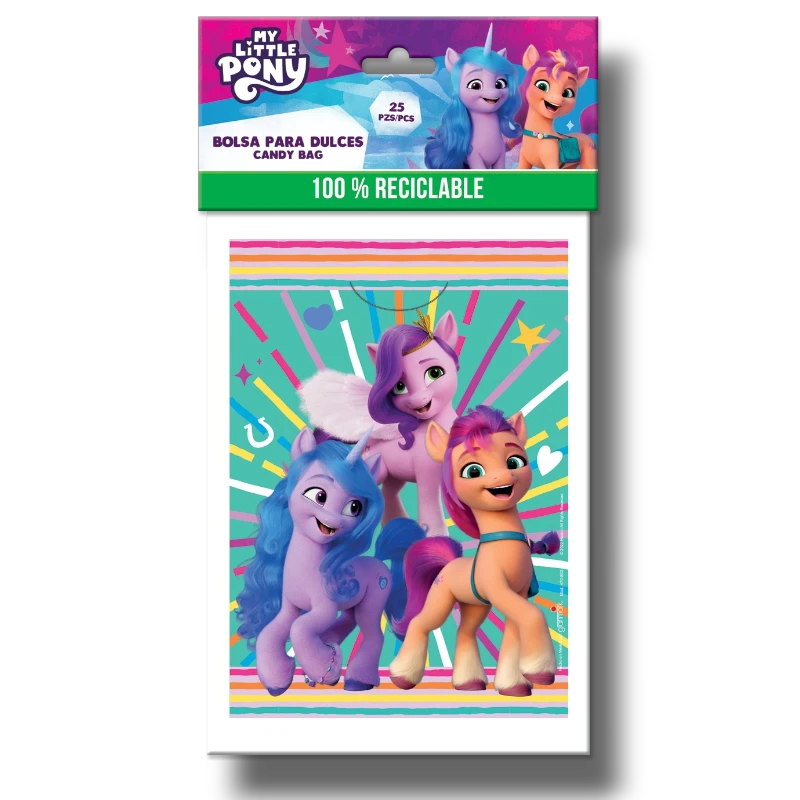 Bolsa Para Dulces Pony C/25