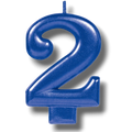 Blue Number Candle 2 C/1