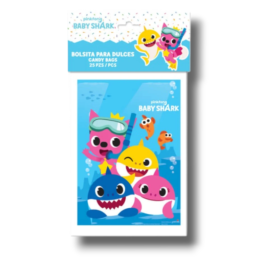 Bolsa Dulcera Baby Shark C/25