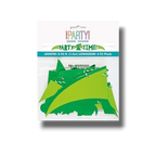Banderín de fiesta PartyStore con diseño de dinosaurios en tonos verde y azul para decoración infantil