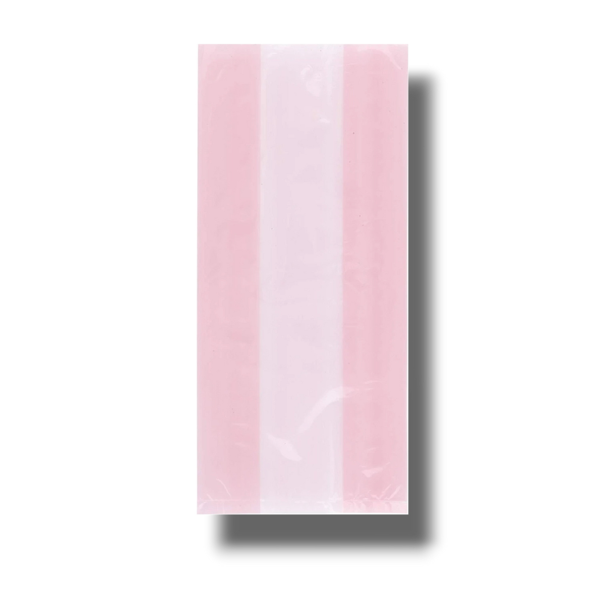 Bolsa de celofán rosa PartyStore para dulces o regalos, paquete de 30 unidades con diseño semitransparente.