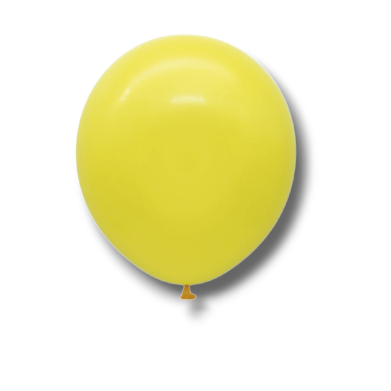 Globo de látex PartyStore color amarillo sunrise de 9 pulgadas para decoración de fiestas