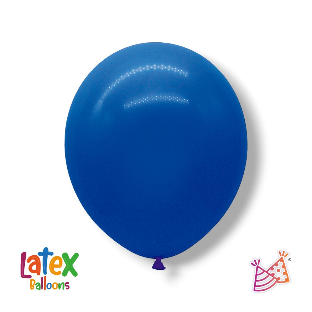 Globo de látex Kingdom color azul rey de 5 pulgadas para decoración de fiestas PartyStore