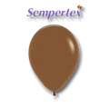 Globo de látex PartyStore de 9 pulgadas en color café claro para decoración de fiestas