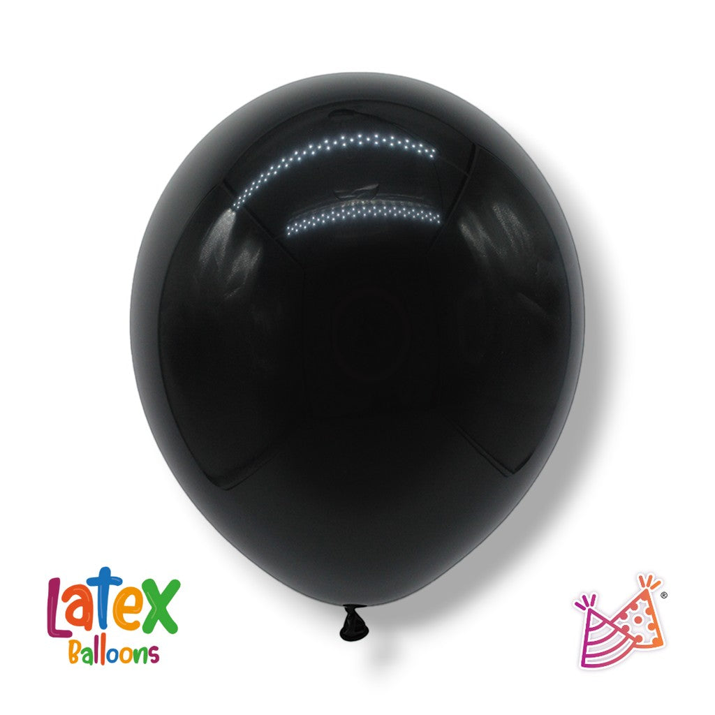 Globo de látex negro 260 de PartyStore para decoración de fiestas y eventos