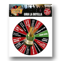 Juego de mesa PartyStore Gira la botella con ruleta de retos para fiestas y bebidas