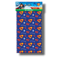 Mantel de plástico PartyStore con estampado de Superman en azul, rojo y amarillo para fiestas temáticas
